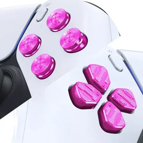 Clever Gaming Bullet actieknoppen + dpad roze