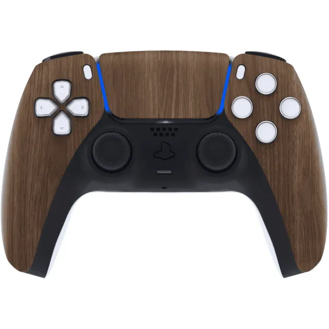 Clever Gaming Grain Wood front shell hout look