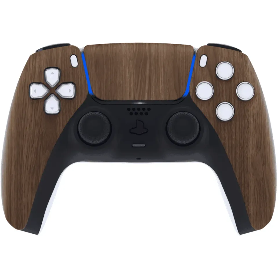 Clever Gaming Grain Wood front shell hout look