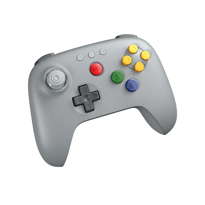 8BitDo 64 2.4G controller Classic Grey draadloos
