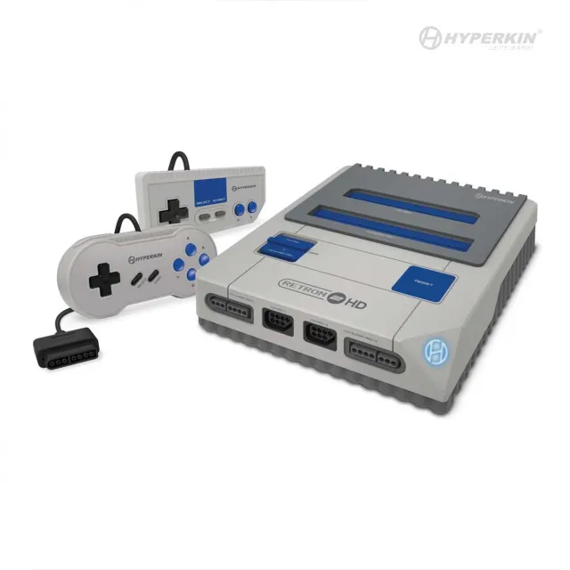 Hyperkin RetroN 2 HD console grijs NES SNES 720p
