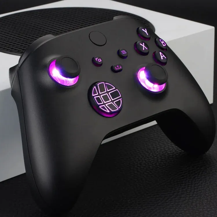 Clever Gaming Pro LED Xbox controller zwart met licht