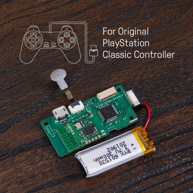 8BitDo Mod Kit PlayStation Classic controller ombouwset bluetooth
