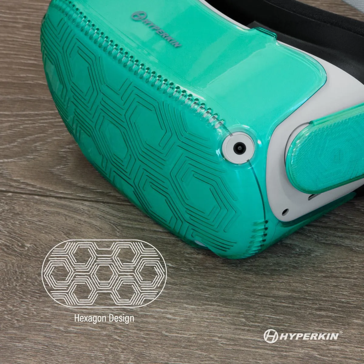 Hyperkin Quest 2 Beschermkappen Fresh Mint headset + straps