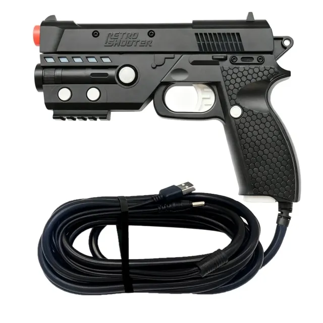 Retro Shooter RS3 Reaper 1 light gun zwart
