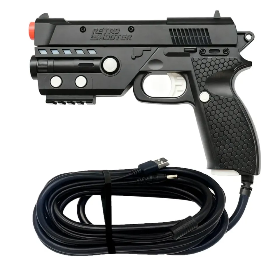 Retro Shooter RS3 Reaper 1 light gun zwart