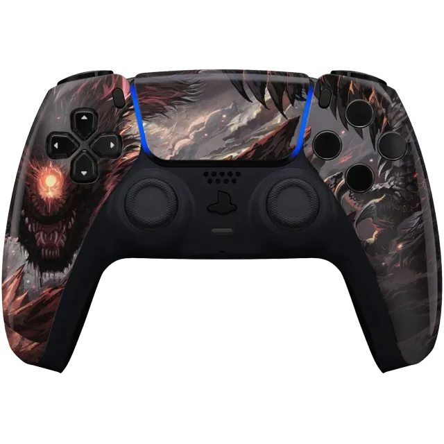 Clever Gaming Infernal Beast PS5 controller donker print