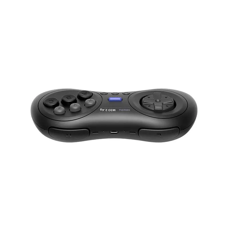 8BitDo M30 2.4G controller zwart Sega Mini