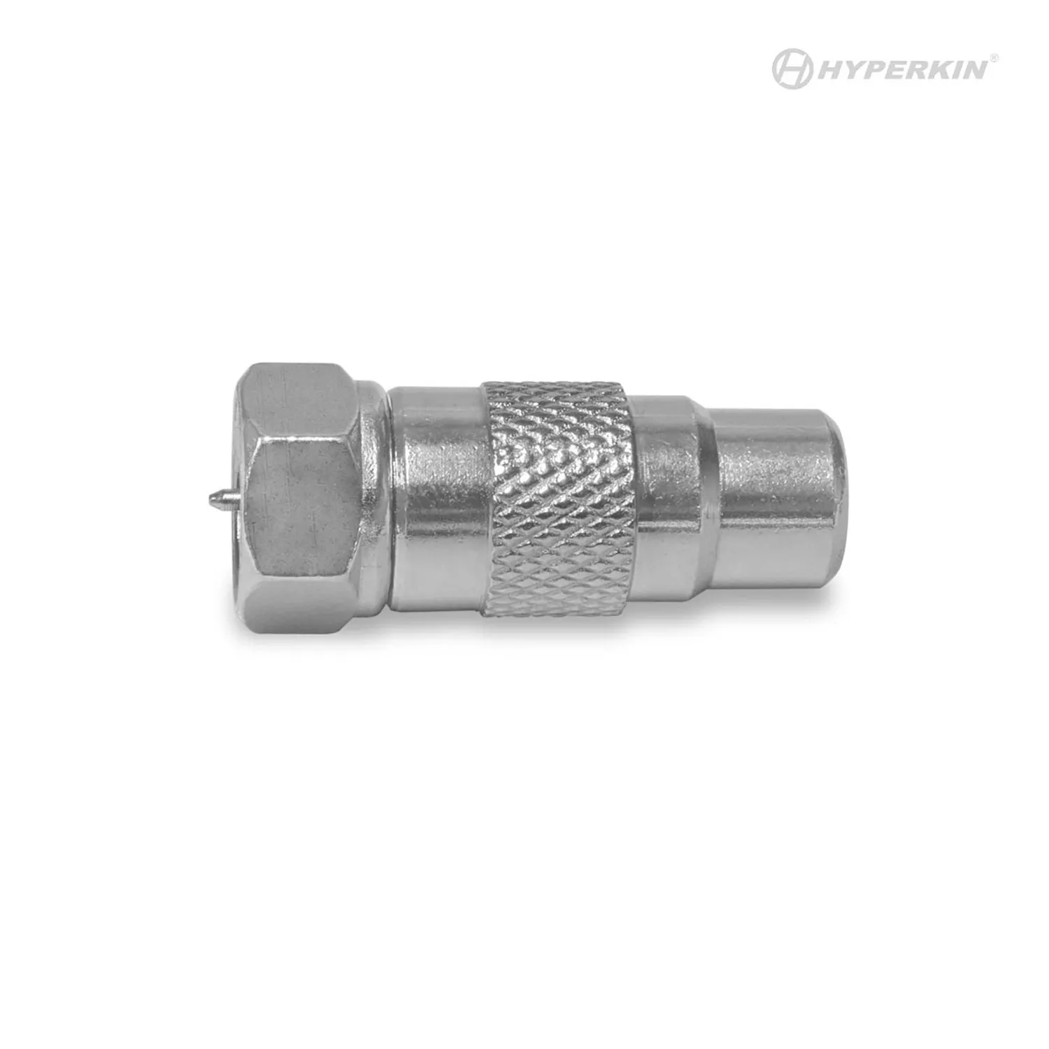 Hyperkin Coaxial F Plug Female Adapter coax adapter bulk