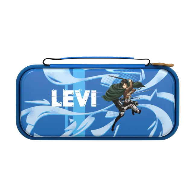 Hyperkin Attack on Titan EVA draagtas Levi blauw Switch
