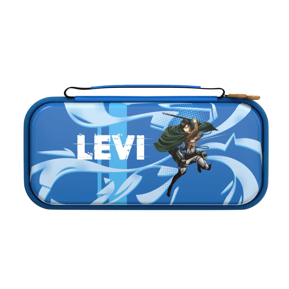 Hyperkin Attack on Titan EVA draagtas Levi blauw Switch