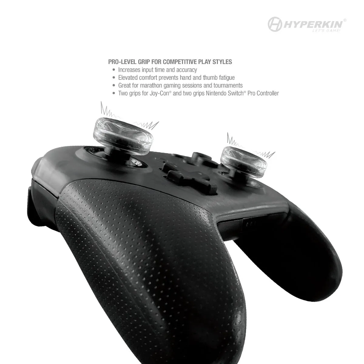 GummiFlex Pro Series Thumb Grips 4 stuks Switch