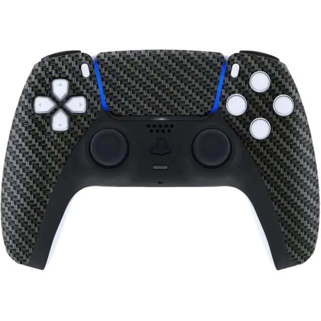 Clever Carbon controller zwart PS5