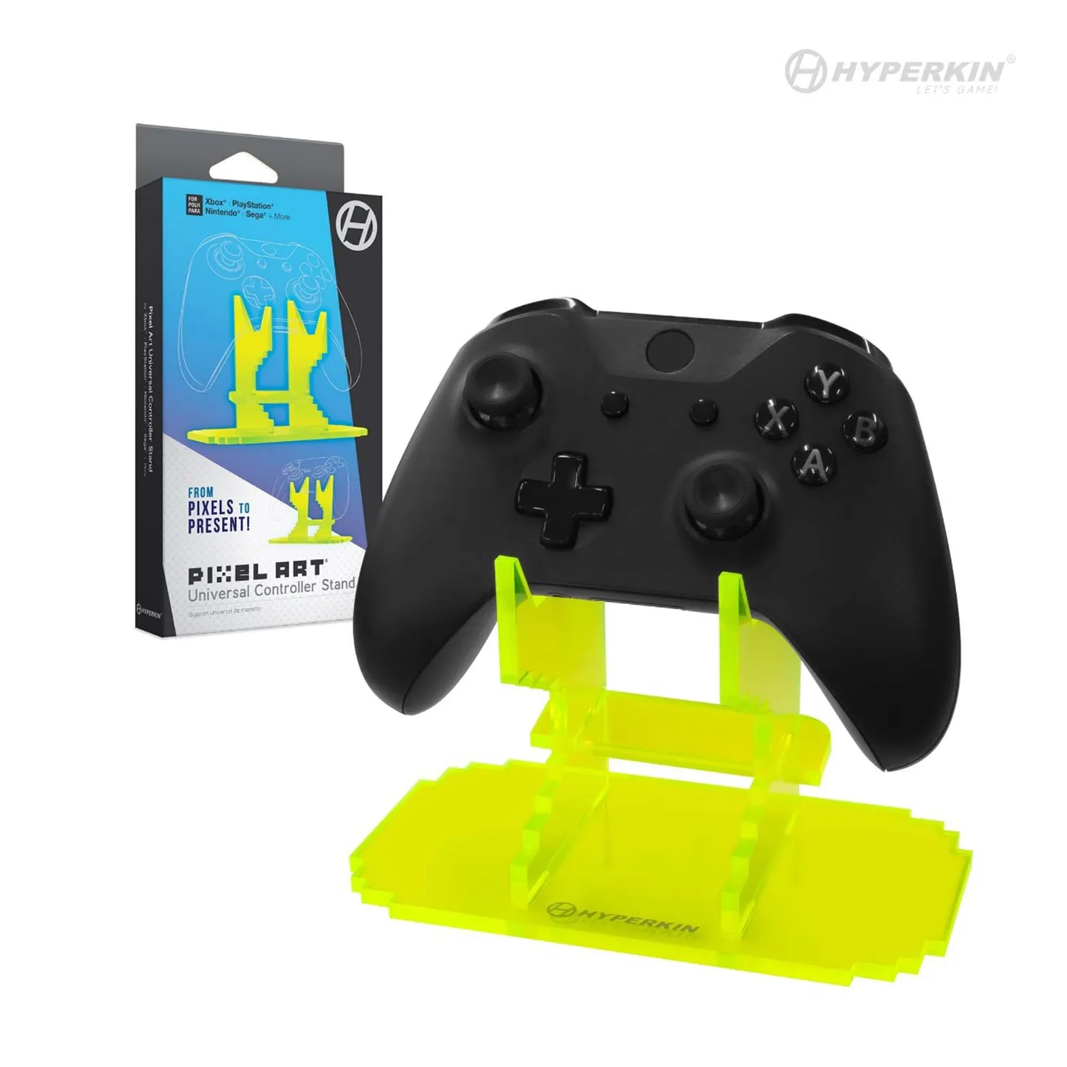 Hyperkin Pixel Art Universal Controller Stand standaard geel