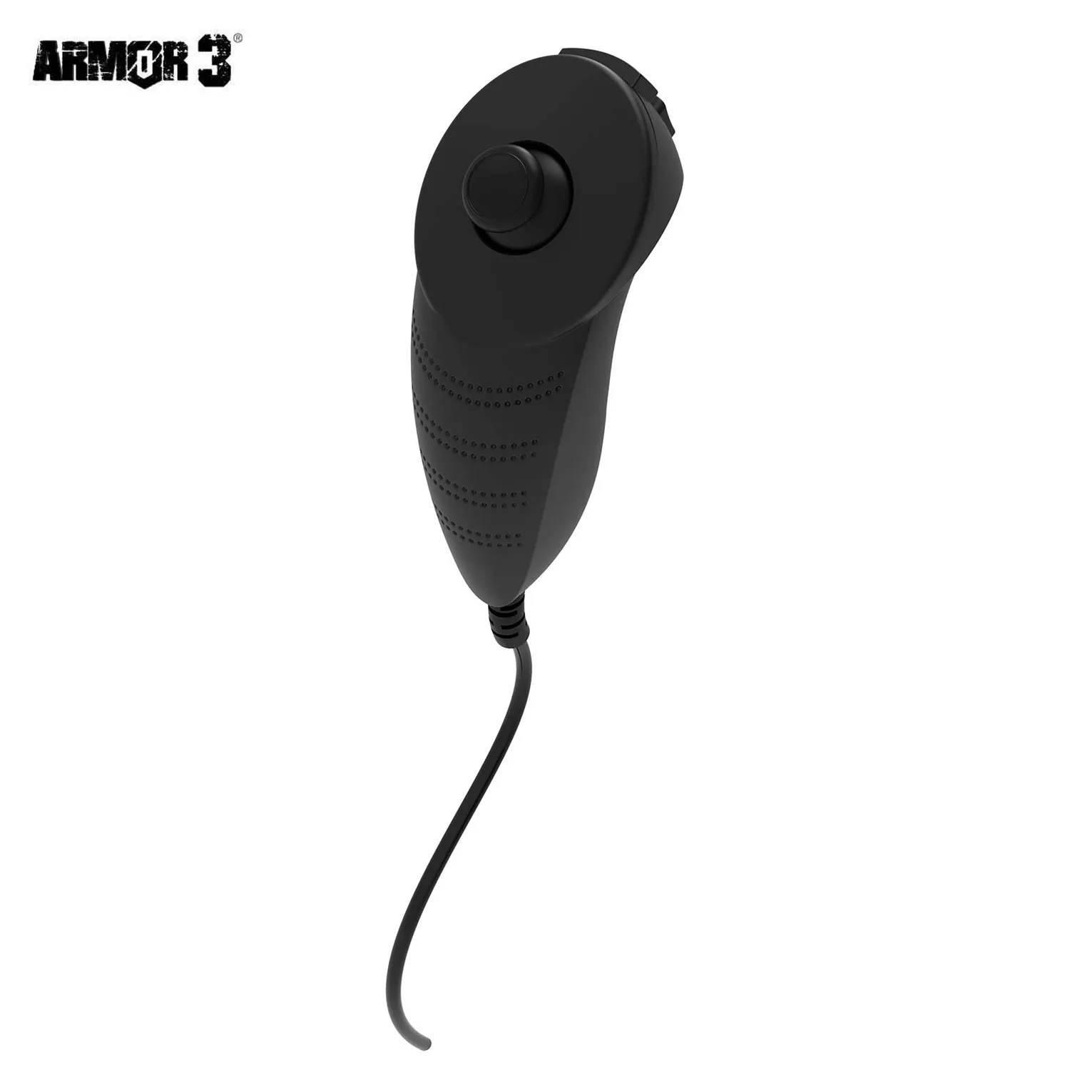 Hyperkin Armor3 NuWave Deluxe Wii remote zwart + nunchuk