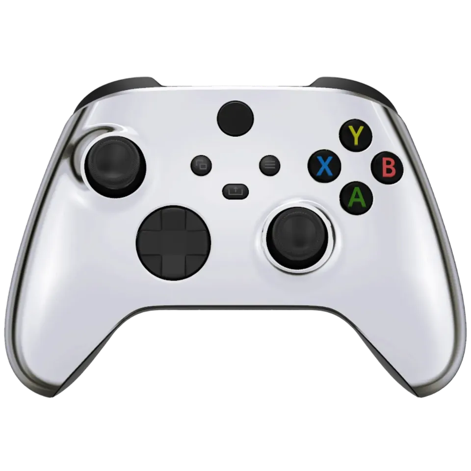 Clever Gaming Xbox Chrome Silver controller chrome finish