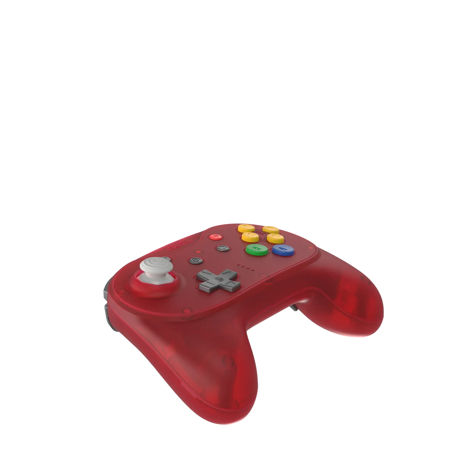 Hyperkin Brawler64 N64 Pro controller watermelon rood hall effect