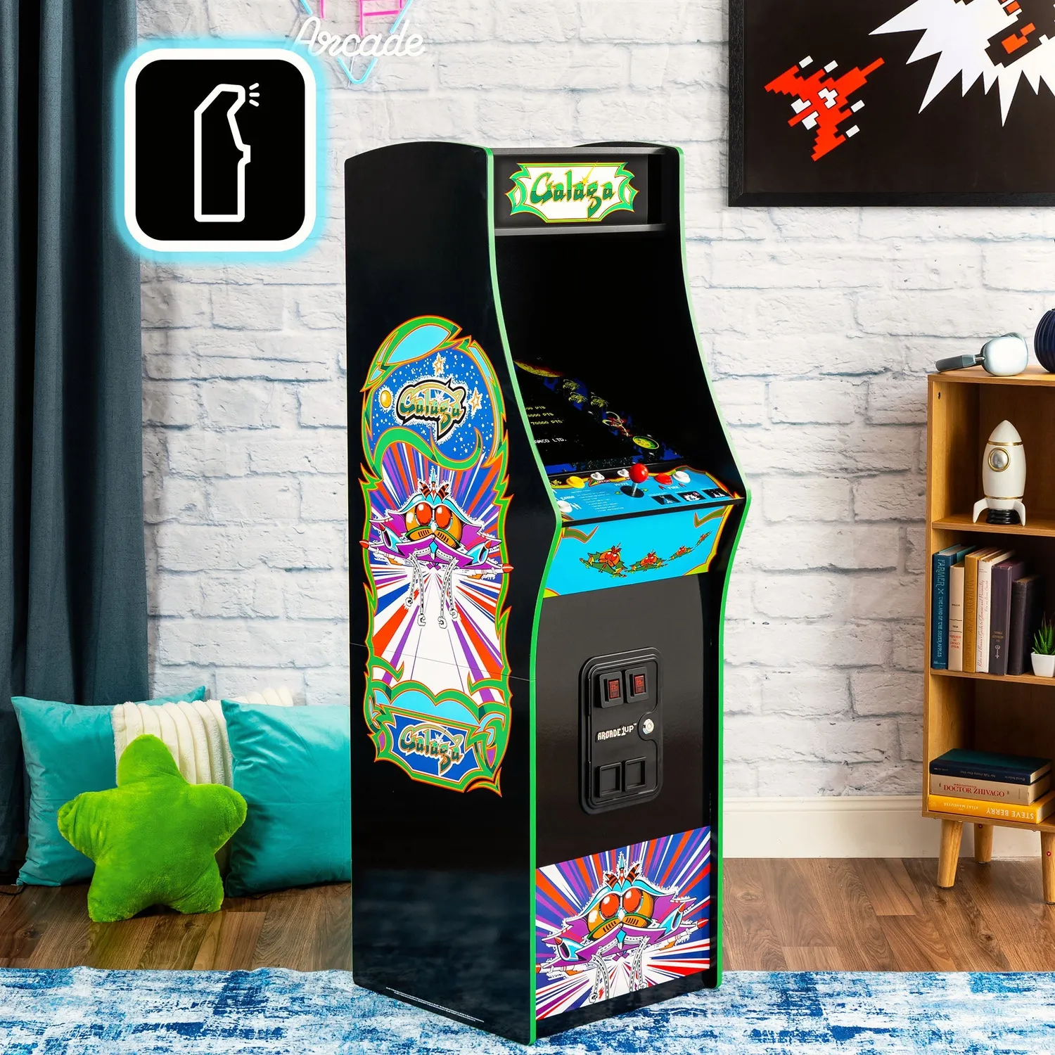 Arcade1Up Galaga Deluxe arcadekast 17 inch 7 games