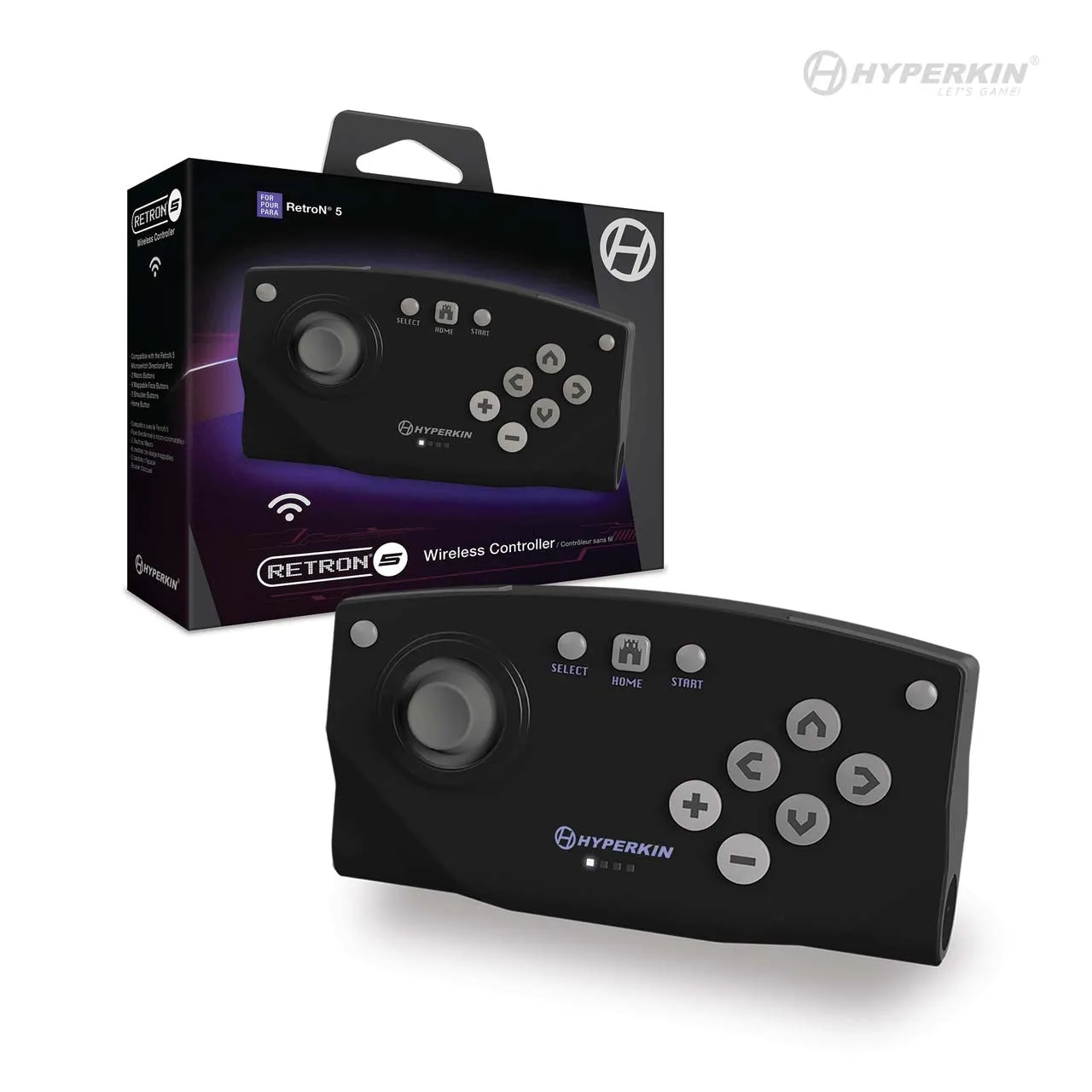 Hyperkin RetroN 5 draadloze controller zwart