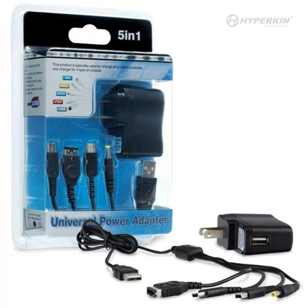 Hyperkin 5-in-1 universele oplader DS PSP USB