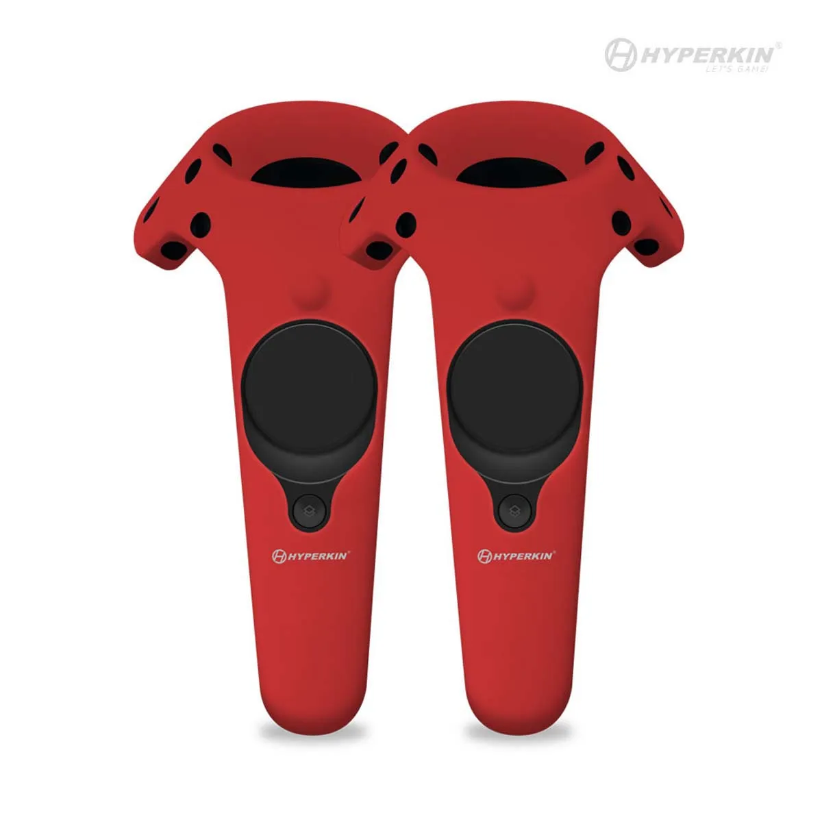 Hyperkin GelShell Wand siliconen hoes rood 2-pack valbescherming