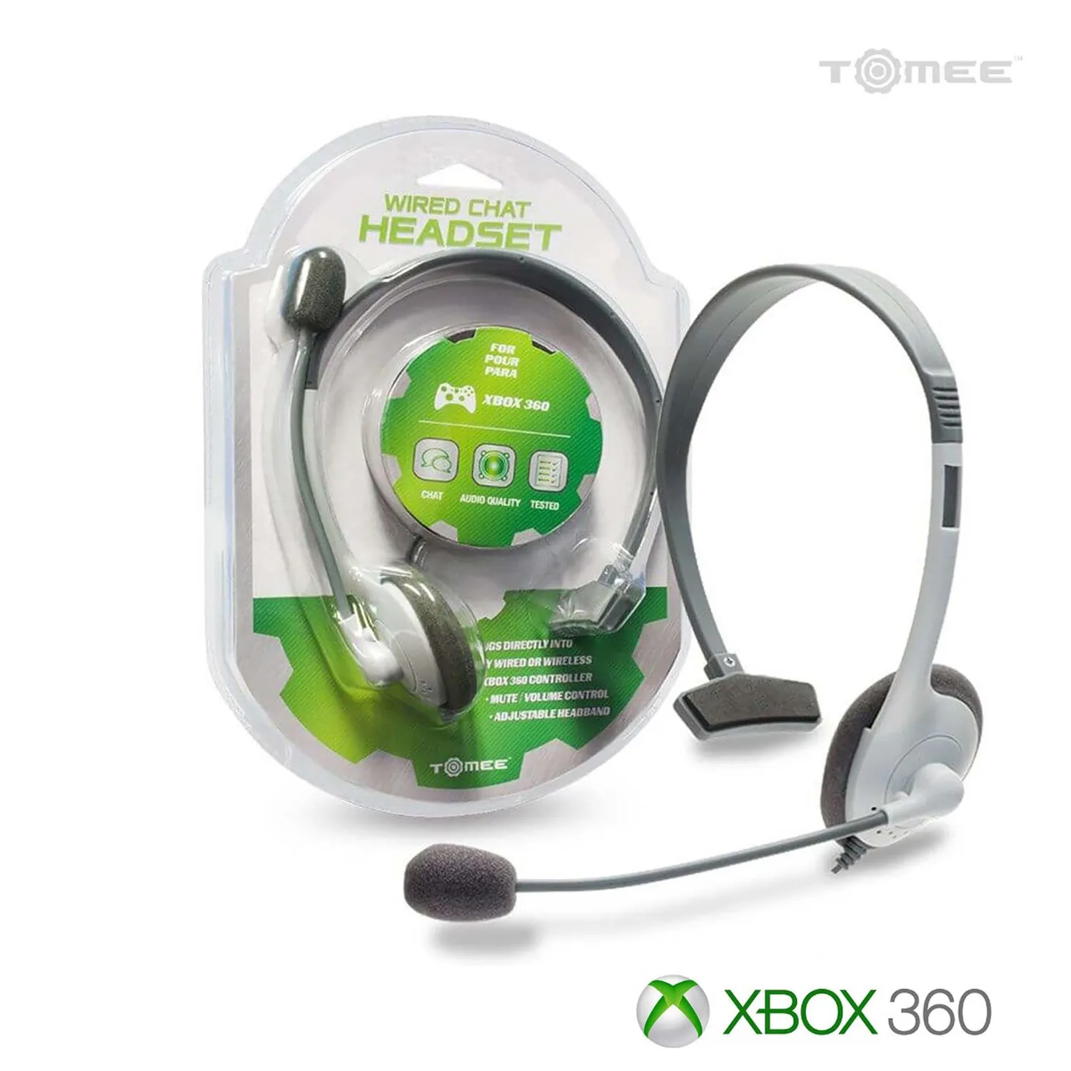 Hyperkin Microphone Headset witte headset Xbox 360