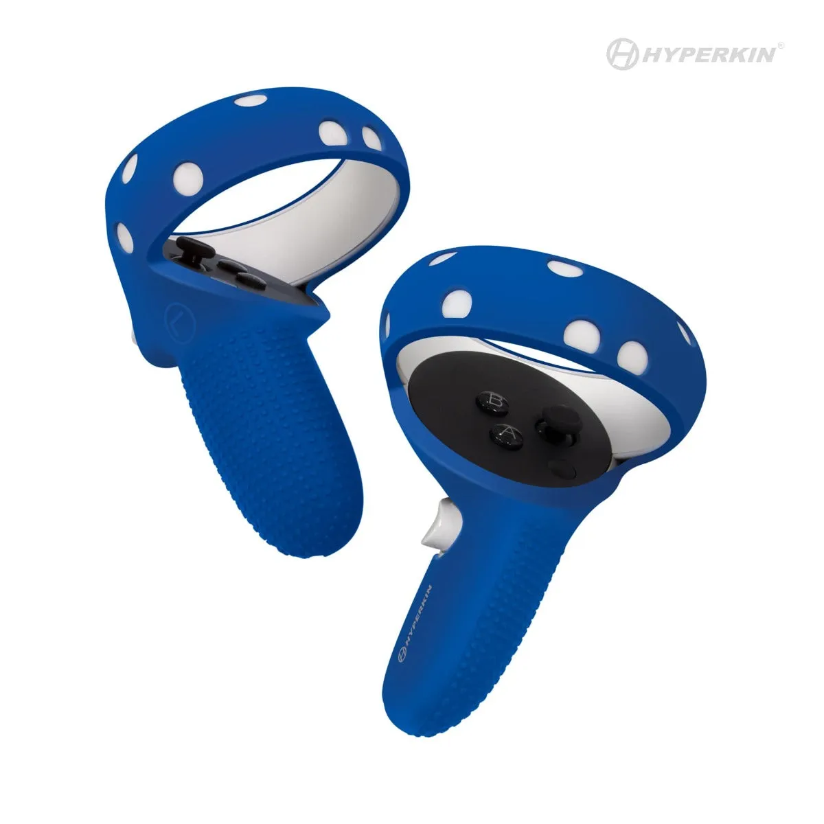 Hyperkin GelShell Quest 2 controller skins blauw