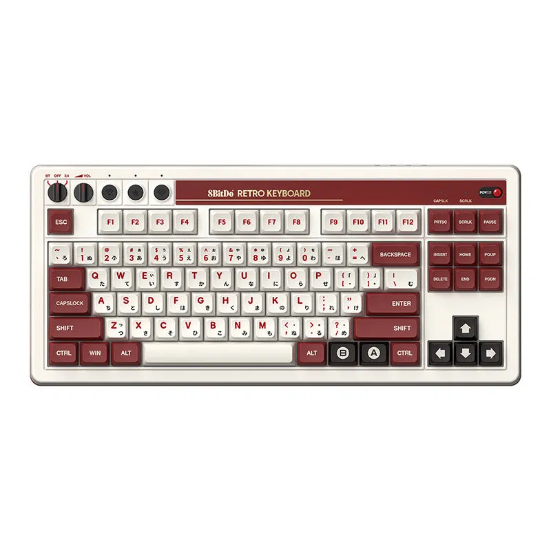8BitDo Retro Mechanical Keyboard toetsenbord C64 Edition mechanisch