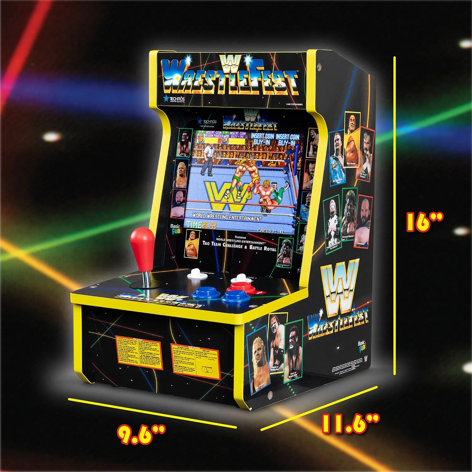 Arcade1Up WWE Countercade arcadekast 8 inch 4 games