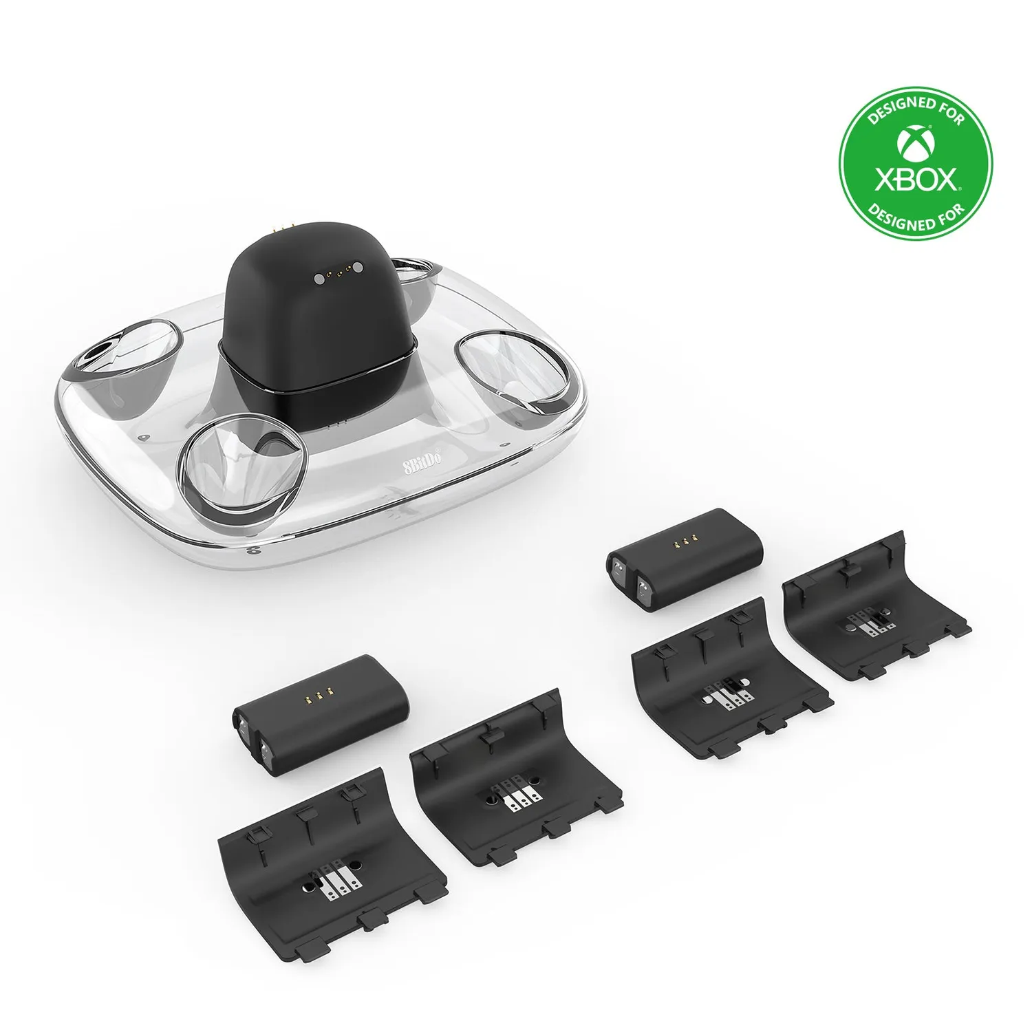 8BitDo Dual Charging Dock Xbox oplaadstation zwart