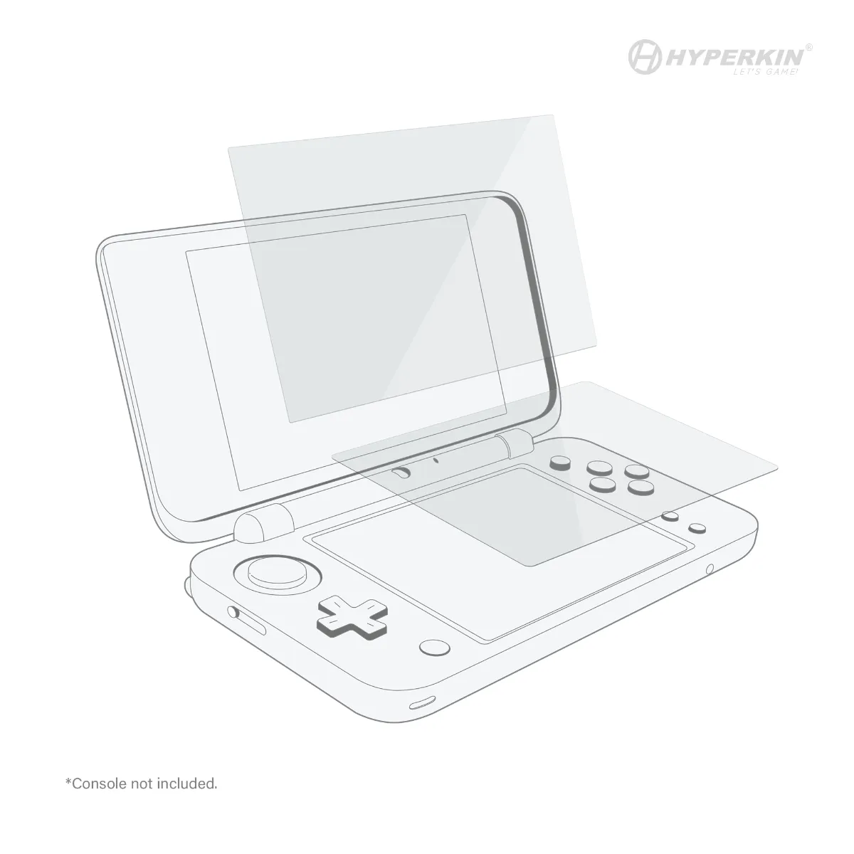 Hyperkin Screen Protector New 2DS XL folie set
