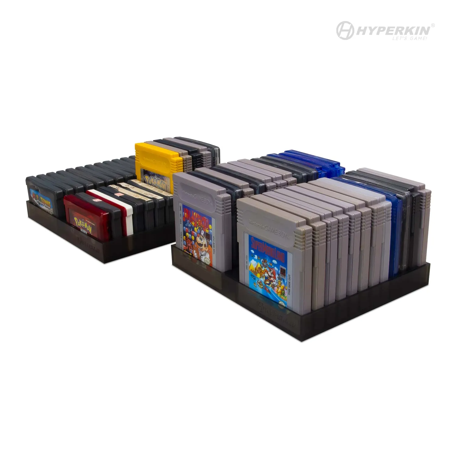Hyperkin 24-cartridge opbergstandaard 2-pack Game Boy