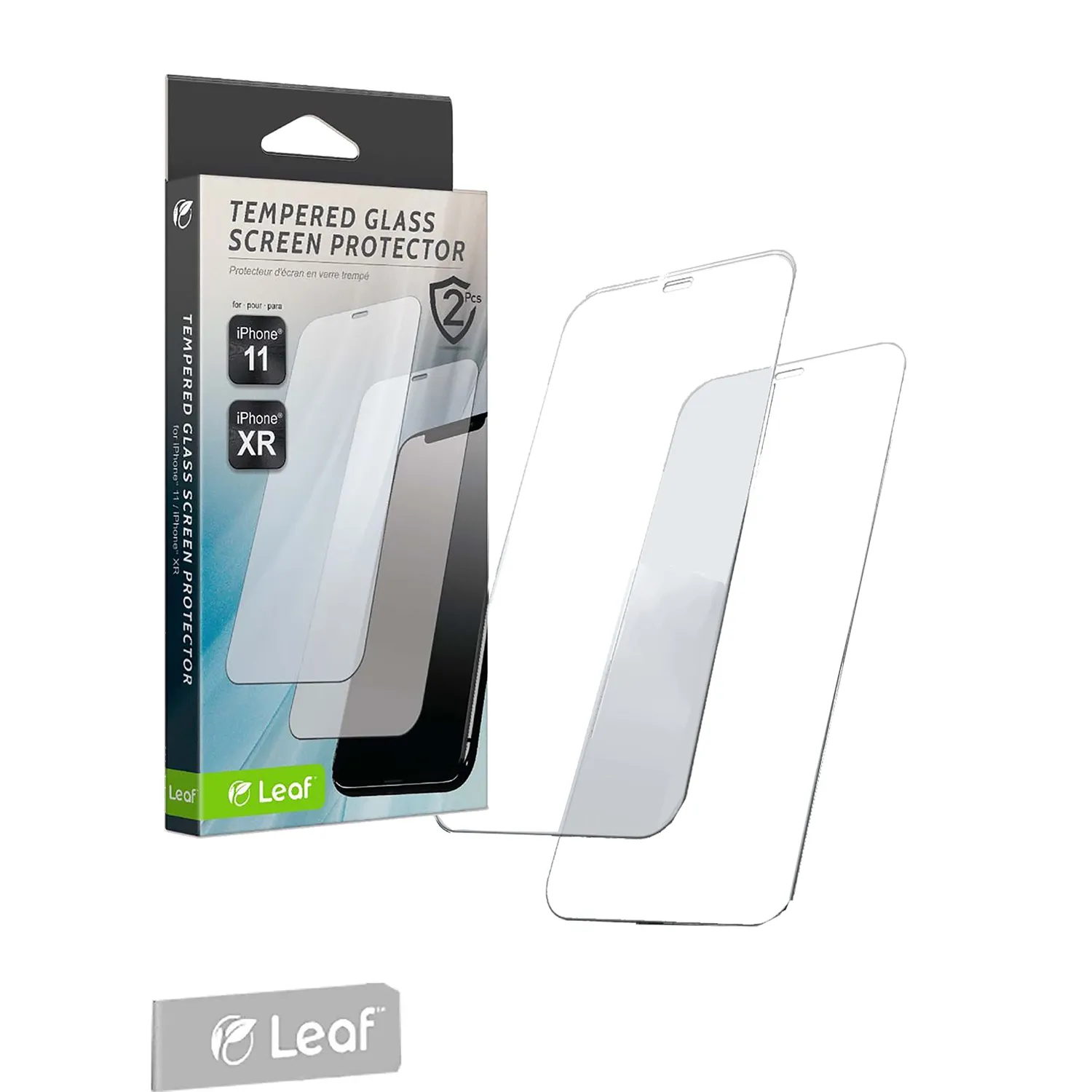 Hyperkin Tempered Glass screenprotector iPhone XR/11 2-pack glas