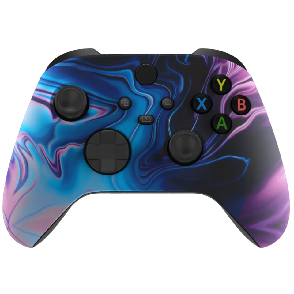 Clever Gaming Chaos Xbox controller blauw-paars