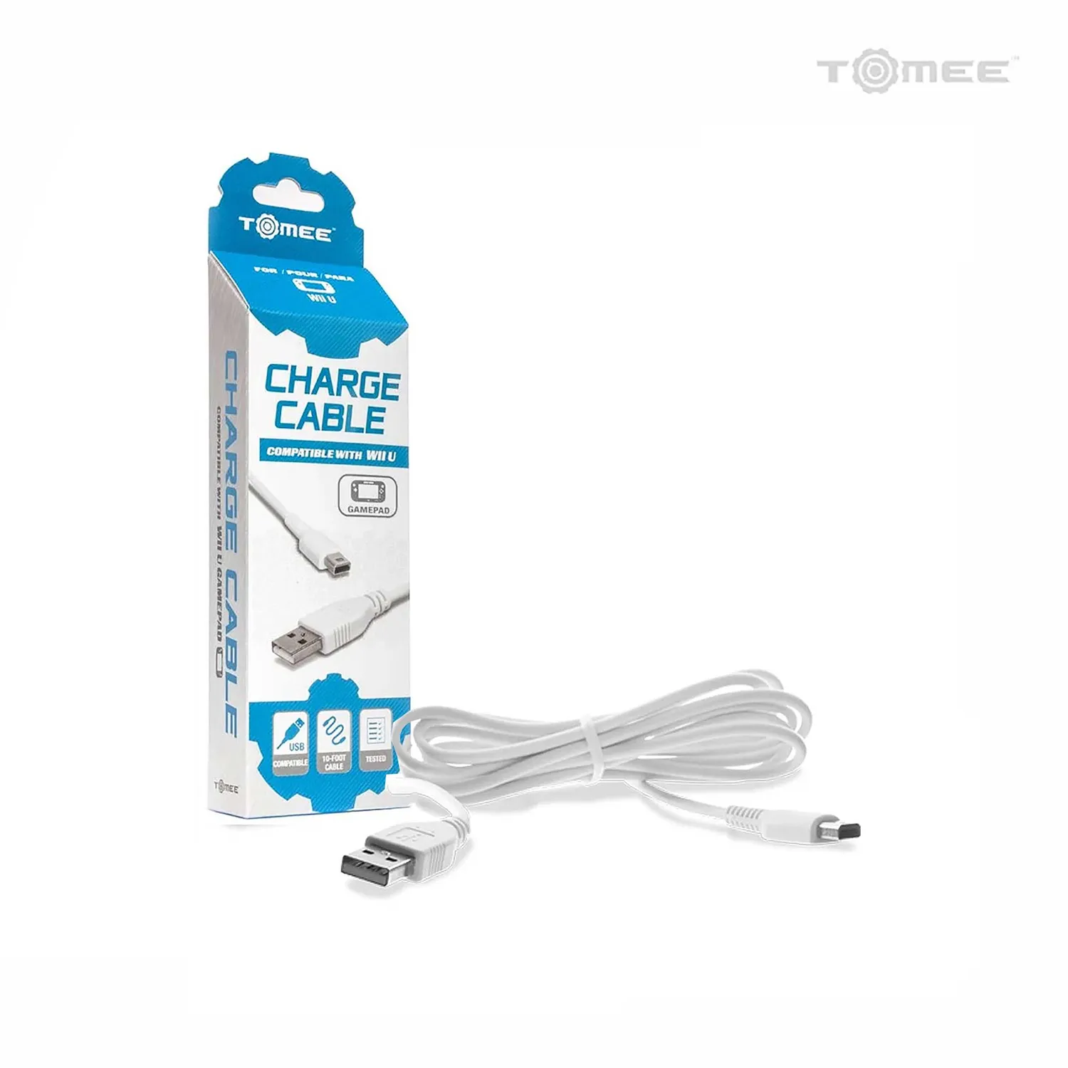 Hyperkin Tomee Charge Cable Wii U GamePad oplaadkabel 3m