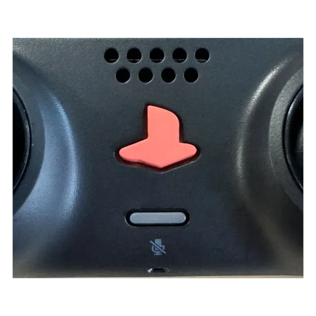 Clever Gaming Coral Pink home button controller roze