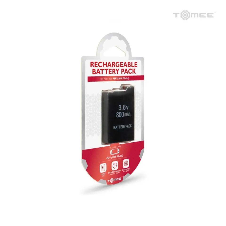 Hyperkin Tomee PSP 1000 accu oplaadbare batterij lithium-ion