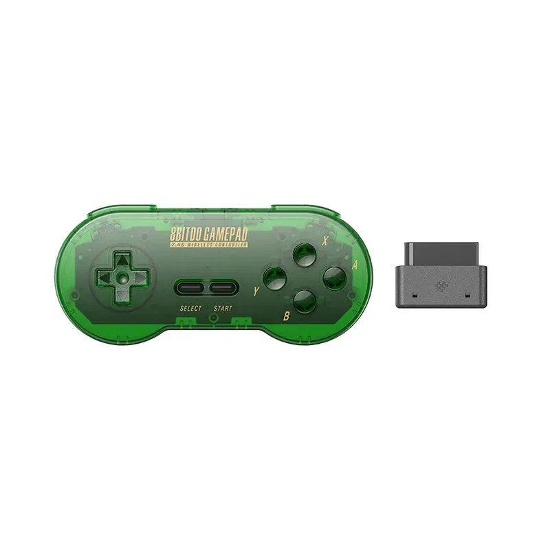 8BitDo SN30 2.4G controller Jade Green draadloos