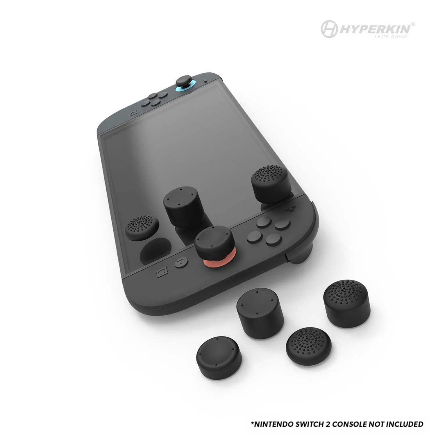 Hyperkin Pro Series thumb grips silicone zwart 8-pack