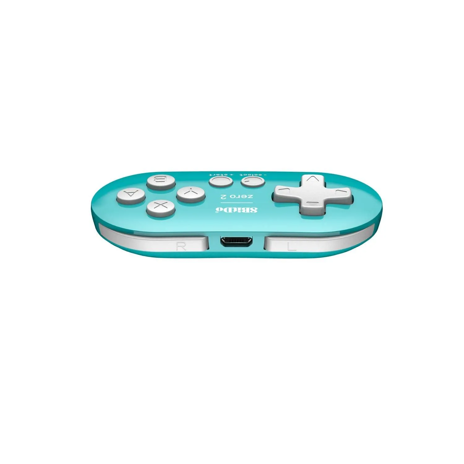 8BitDo Zero 2 mini controller geel bluetooth 2D-games