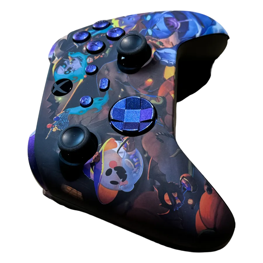 Clever Gaming Halloween Xbox controller glow-in-the-dark